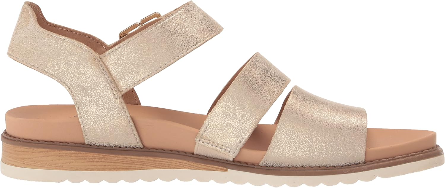 Dr. Scholl's Shoes Women's Island Glow Strappy Flat Sandal