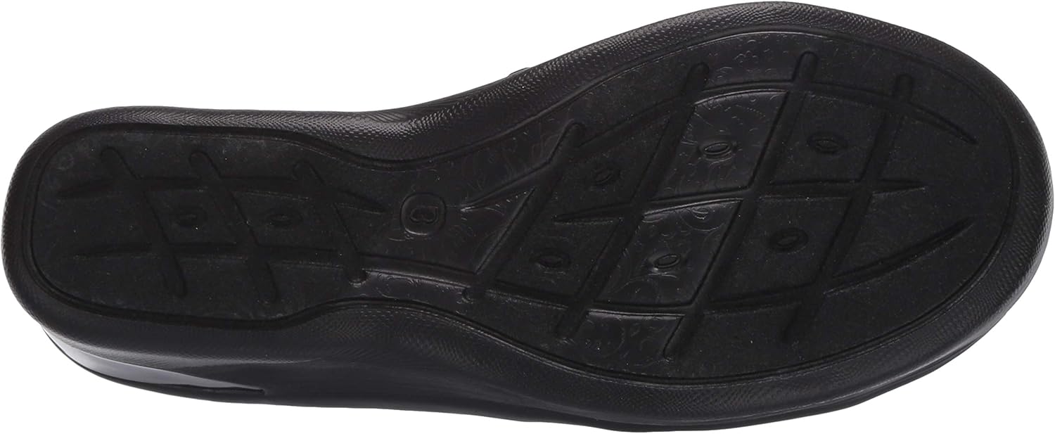 BZees Women's Smile Slide Sandal