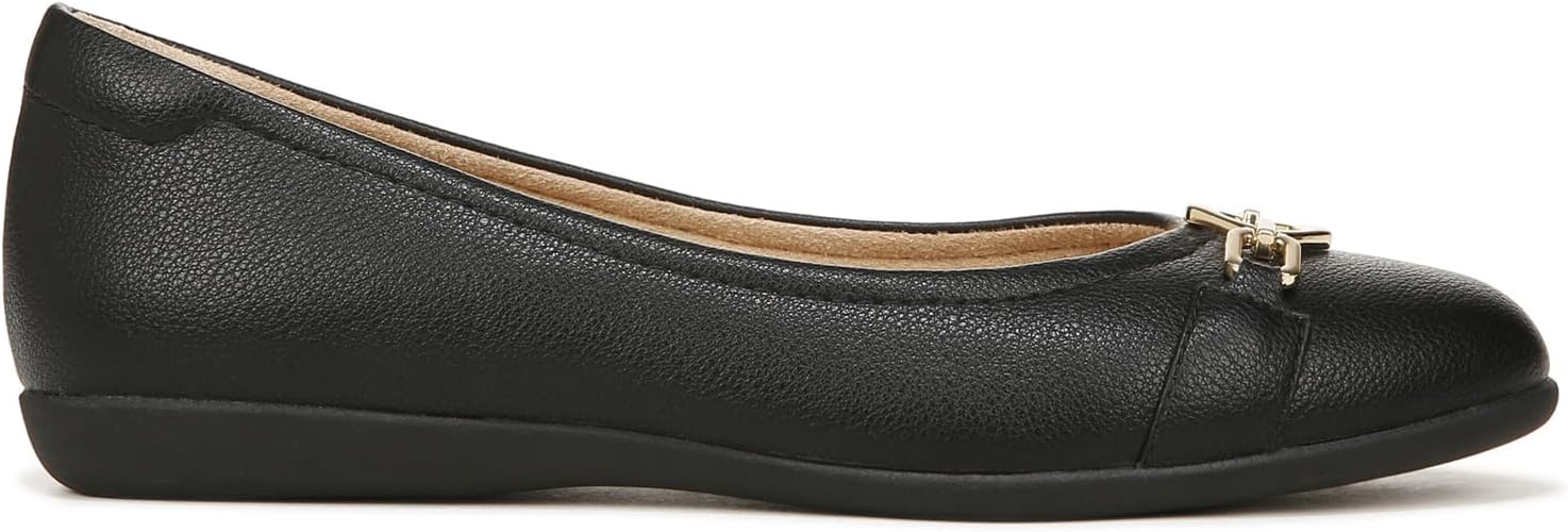 Naturalizer Womens Vivienne-Ornament Slip On Ballet Flat