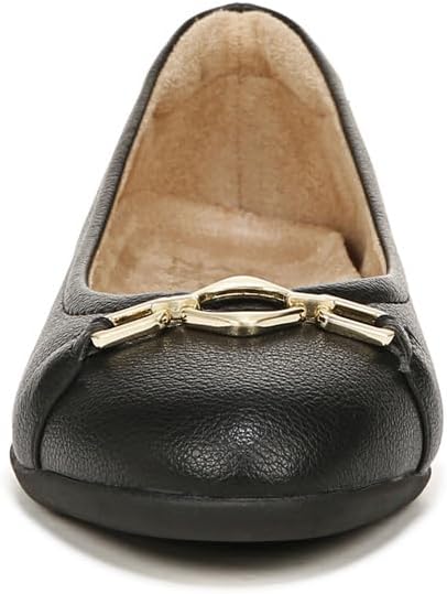 Naturalizer Womens Vivienne-Ornament Slip On Ballet Flat