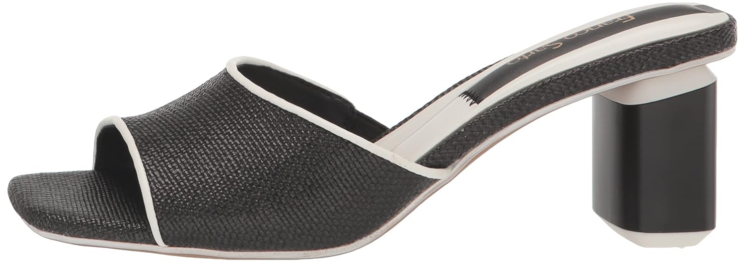 Franco Sarto Womens Linley Heeled Slide Sandal