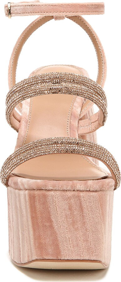 Circus NY Women's Mila Jewel Ankle Strap Platform Sandal