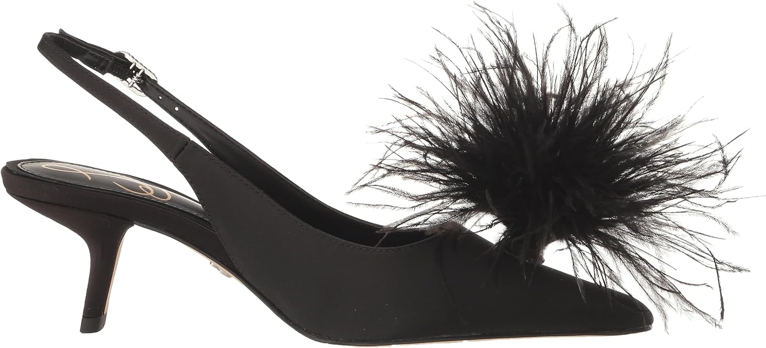 Sam Edelman Women's Bianka Feather Slingback Pump