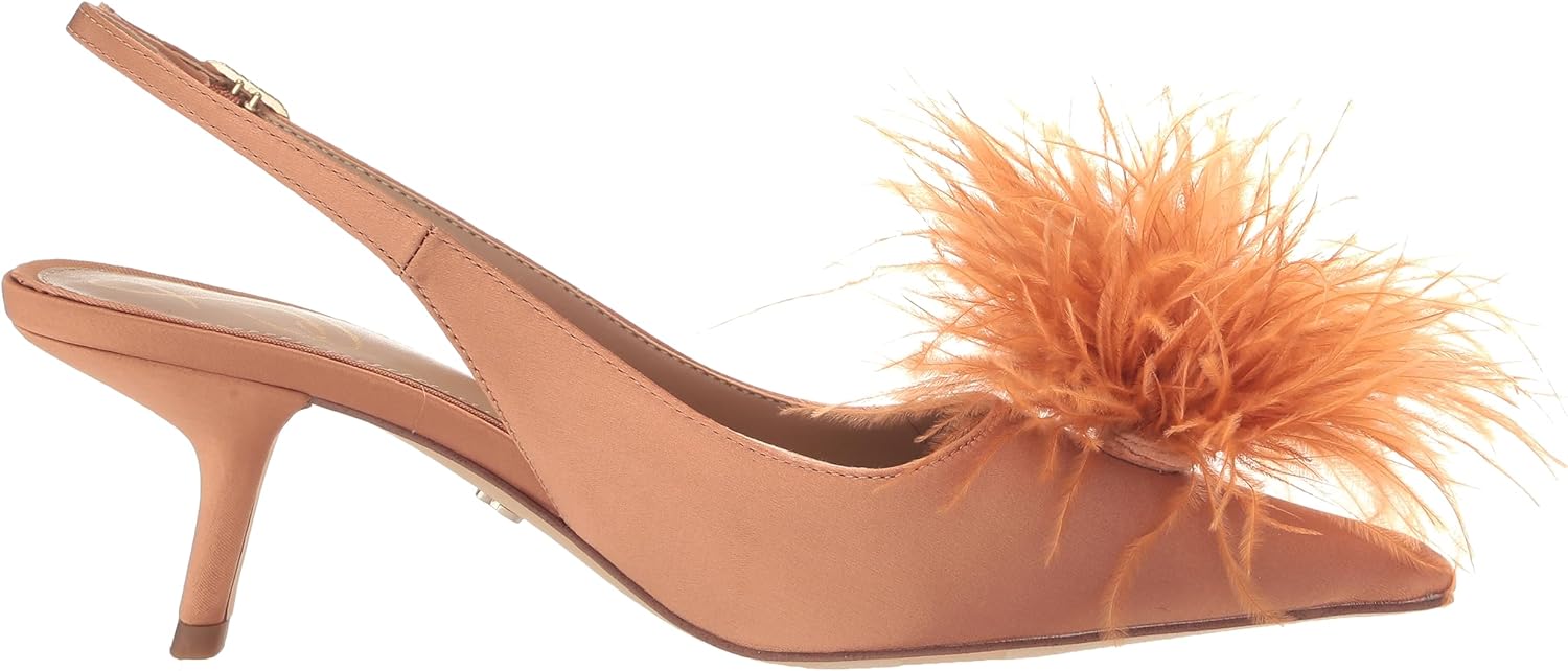 Sam Edelman Women's Bianka Feather Slingback Pump