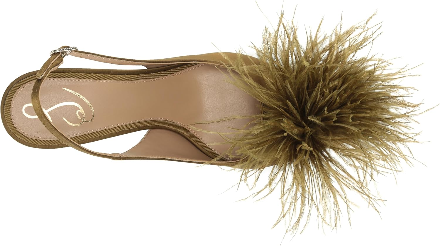 Sam Edelman Women's Bianka Feather Slingback Pump