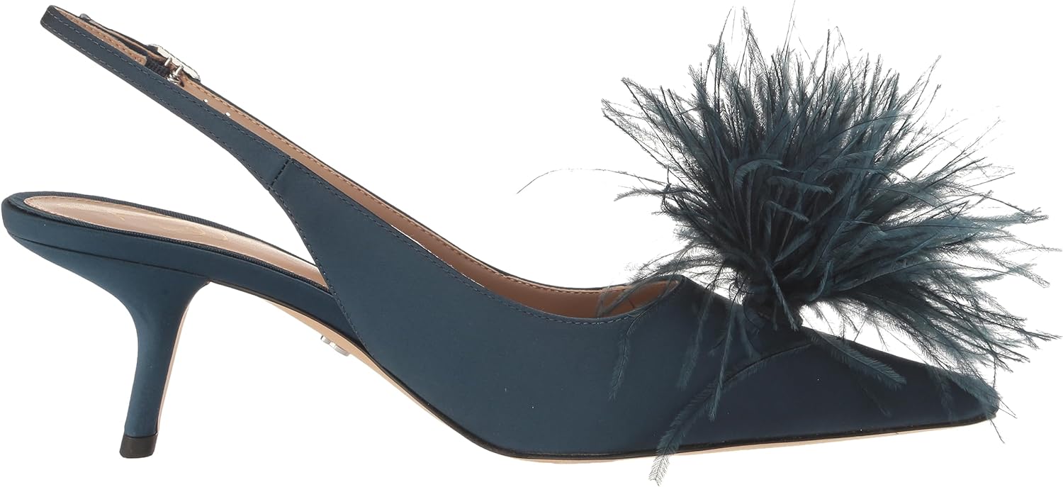 Sam Edelman Women's Bianka Feather Slingback Pump