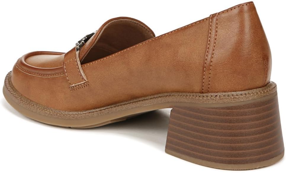 Dr. Scholl's Women's Rate Up Bit Slip On Block Heel Loafer