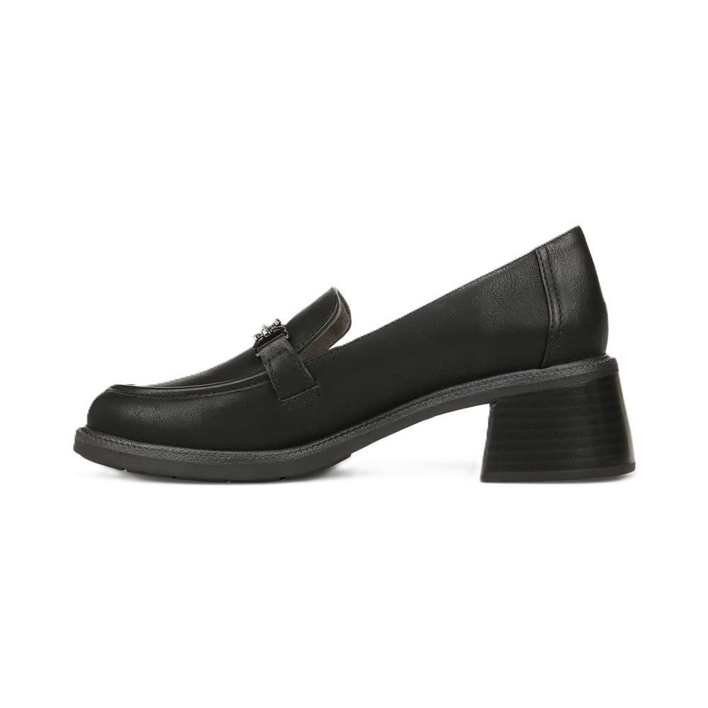 Dr. Scholl's Women's Rate Up Bit Slip On Block Heel Loafer