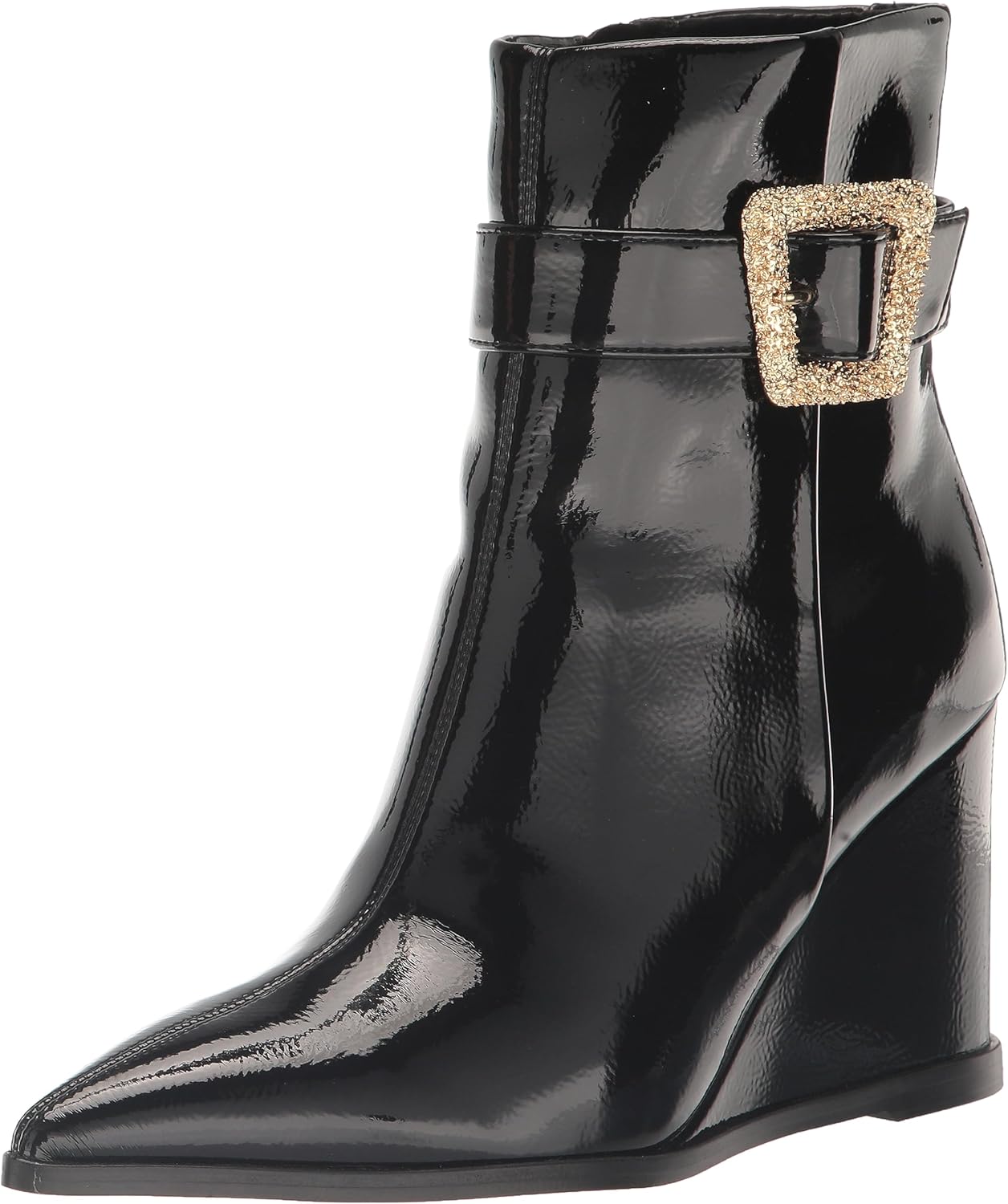 Sam Edelman Women's Weslie Buckle Wedge Boot