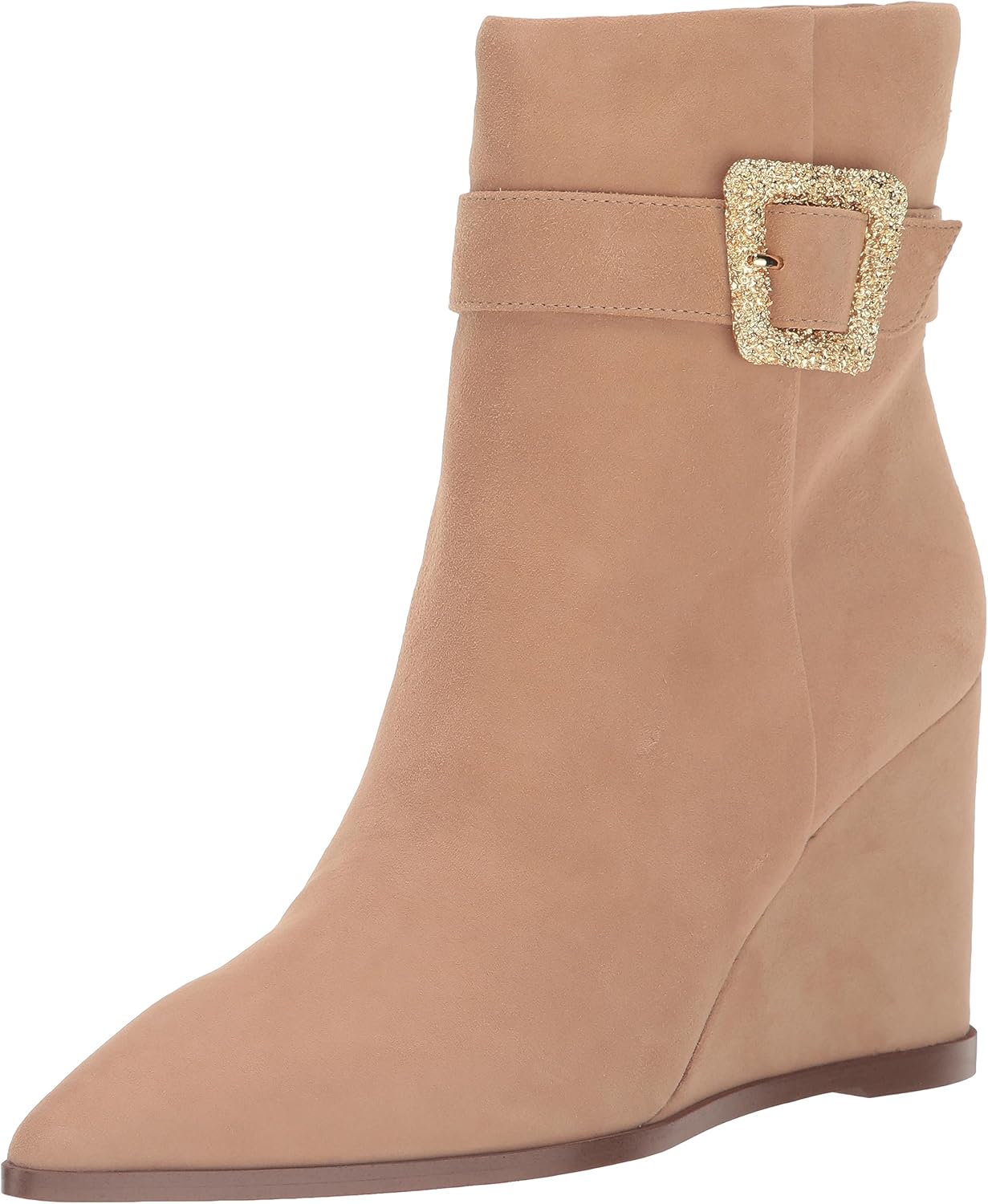 Sam Edelman Women's Weslie Buckle Wedge Boot