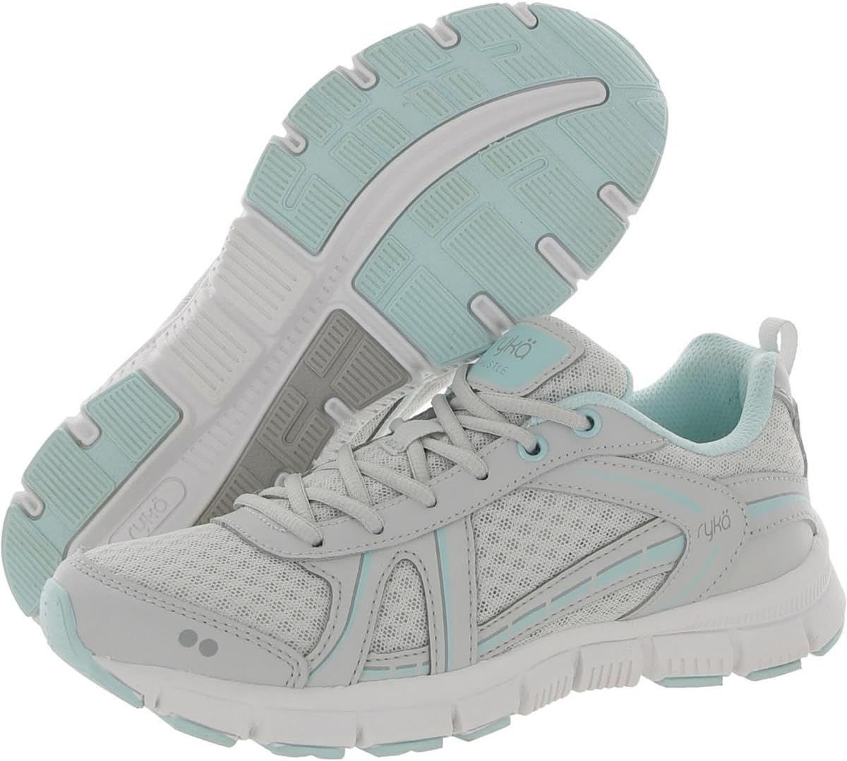 Ryka Womens Hustle Fitness Workout Athletic Sneaker