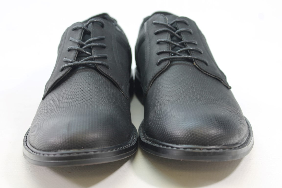 Unlisted Buzzer Men's Black Oxfords 10M(ZAP15553)