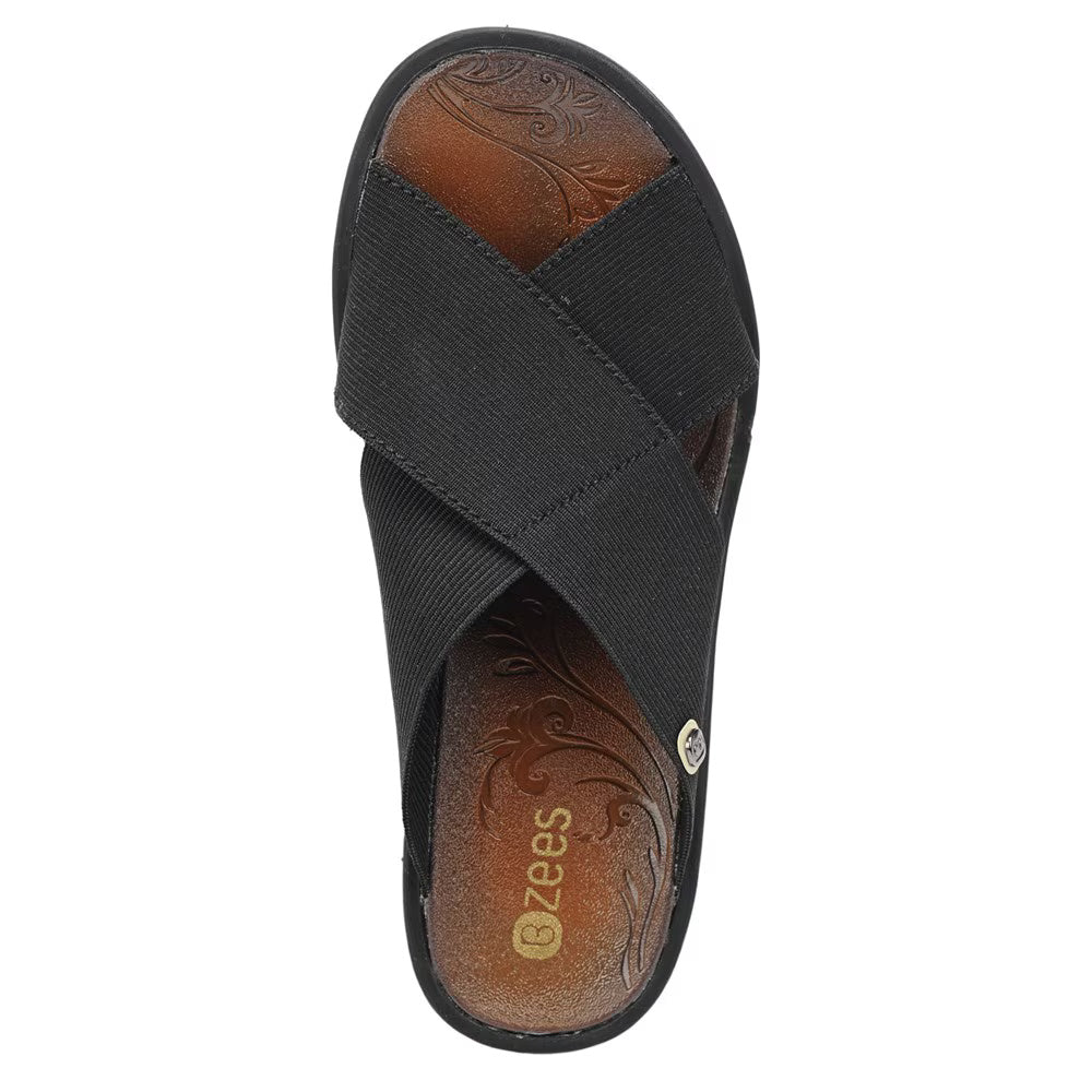 BZees womens Desire Slides Sandal