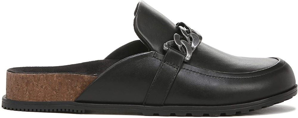 Vionic Women's Joyful Georgie Slip On Leather and Suede Mules