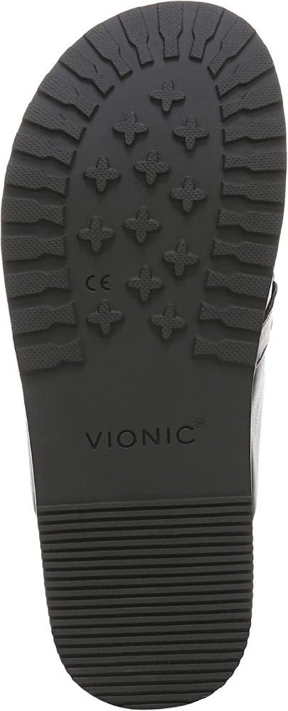 Vionic Women's Joyful Georgie Slip On Leather and Suede Mules