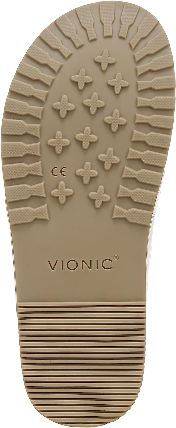 Vionic Women's Joyful Georgie Slip On Leather and Suede Mules