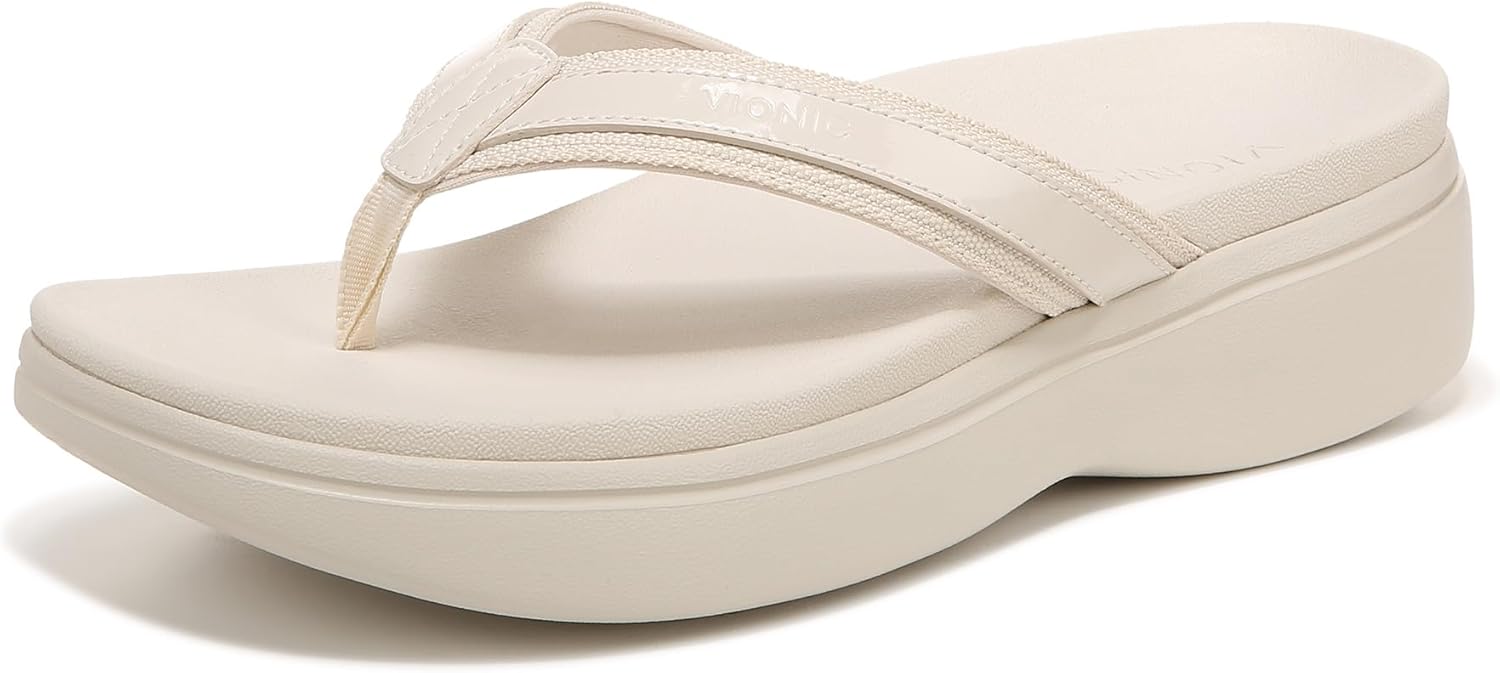 Vionic Women's Sunrise High Tide II Toe-Post Platform Sandal