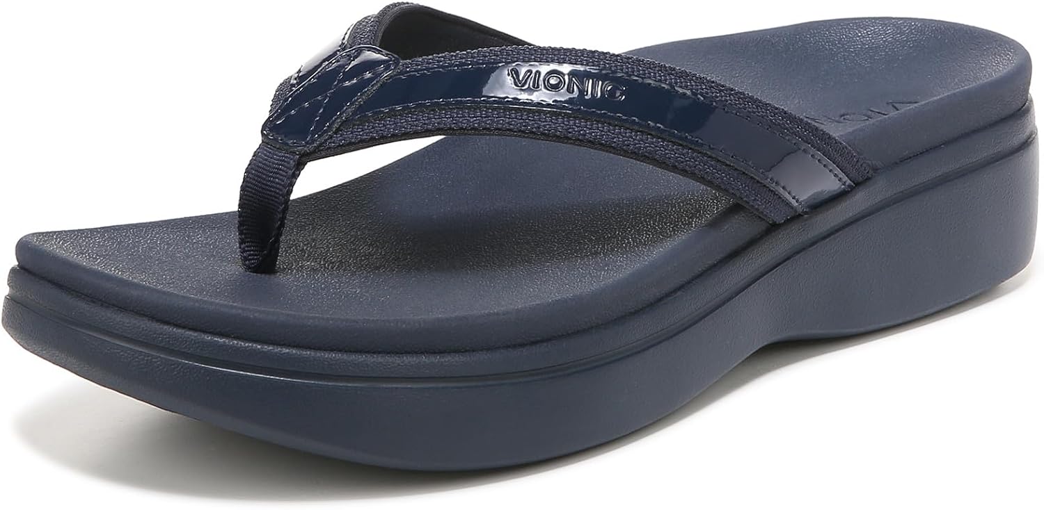 Vionic Women's Sunrise High Tide II Toe-Post Platform Sandal