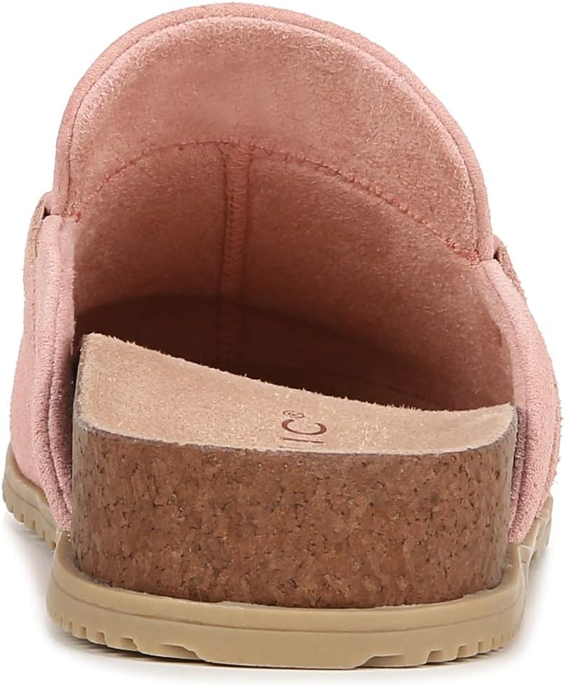 Vionic Women's Joyful Georgie Slip On Leather and Suede Mules