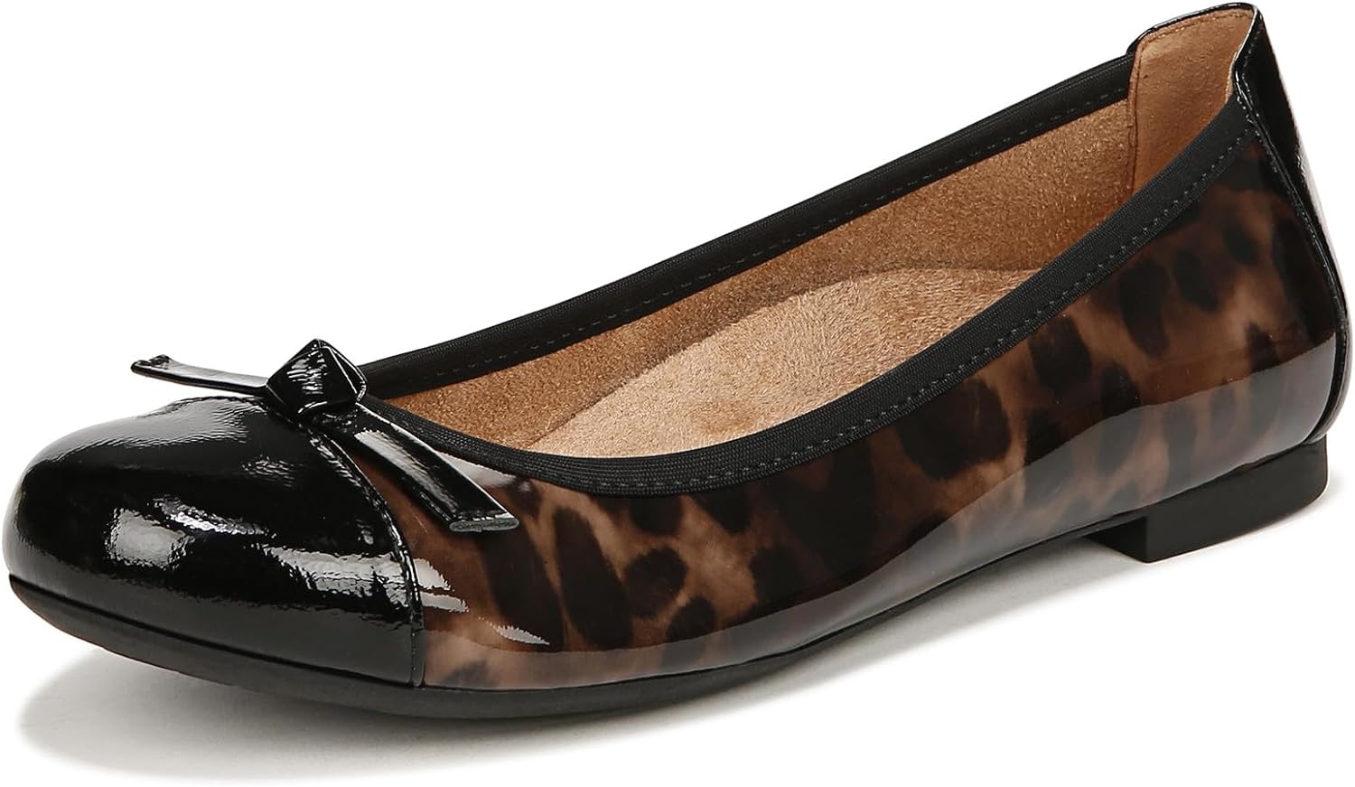 Black Patent Leopard