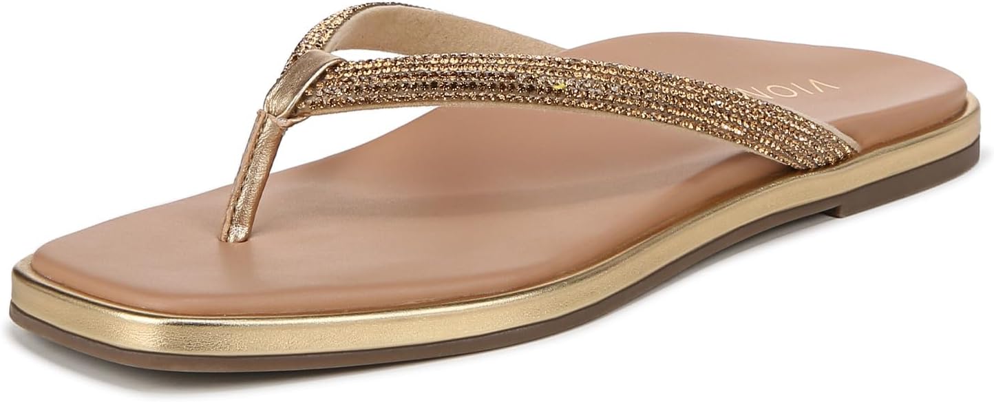 Vionic Women's Vista Shine Toe Post Sandals