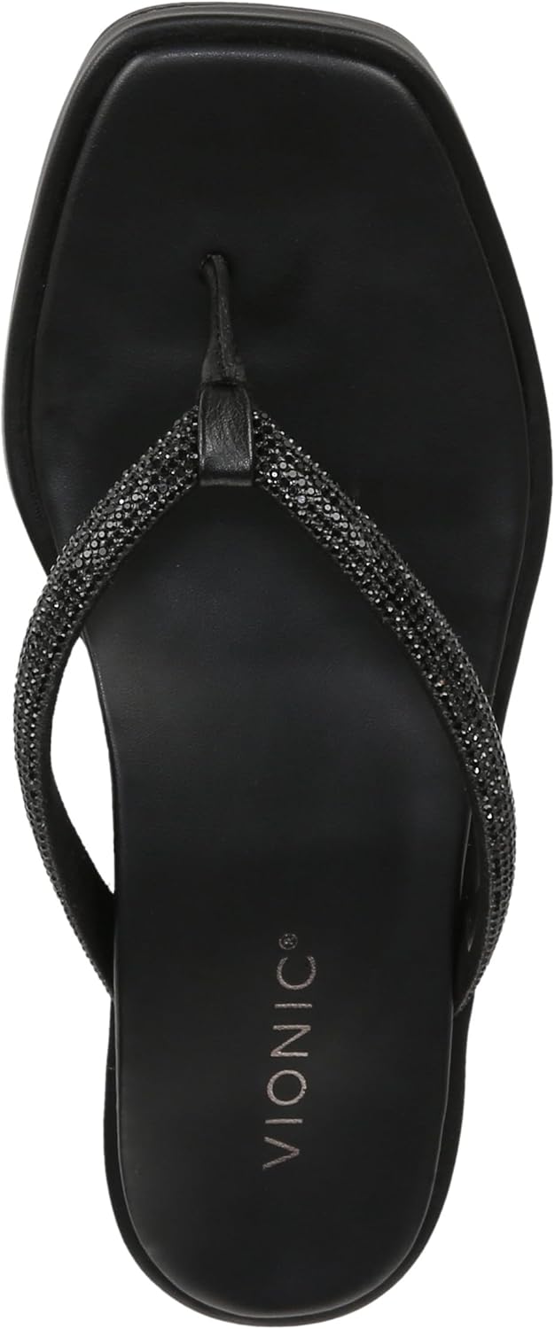 Vionic Women's Vista Shine Toe Post Sandals