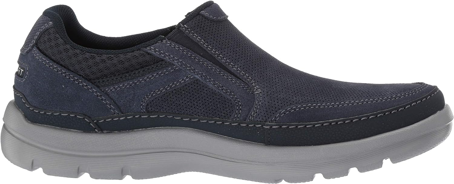 Rockport Men's Get Your Kicks Double Gore Mudguard Slip On Oxford