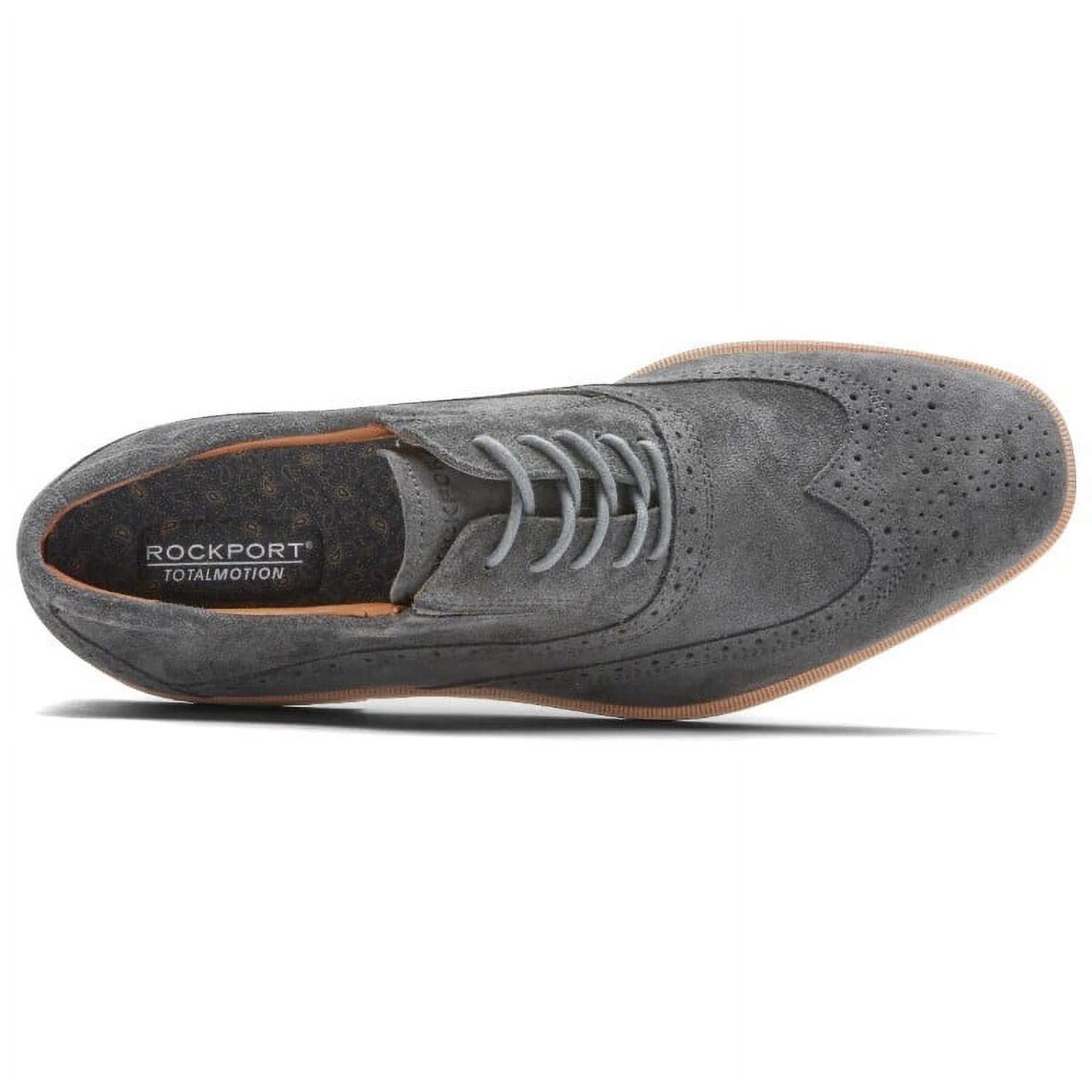 Rockport Mens Total Motion Office Wing Tip Oxfords