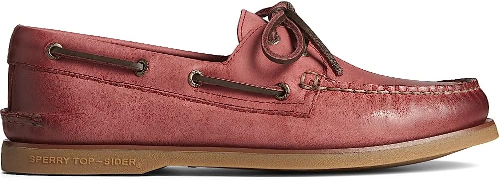 Sperry Top-Sider Gold A/O 2-Eye Burnished Men's Boat Shoes