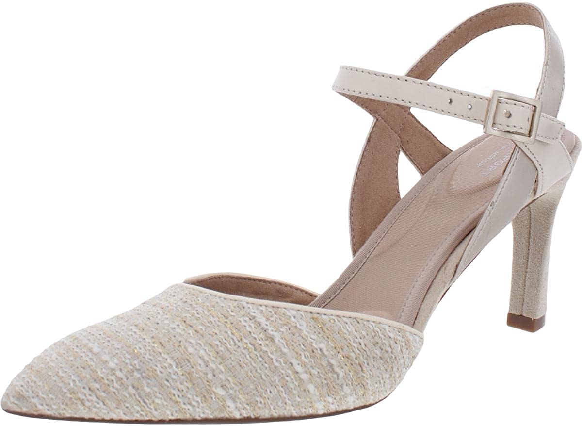 Rockport Womens Total Motion Sheehan 2-Piece Slingback Heels