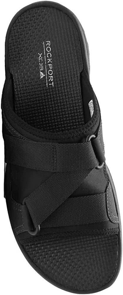 Rockport Mens Trail Technique Hook and Loop Slide Sandals