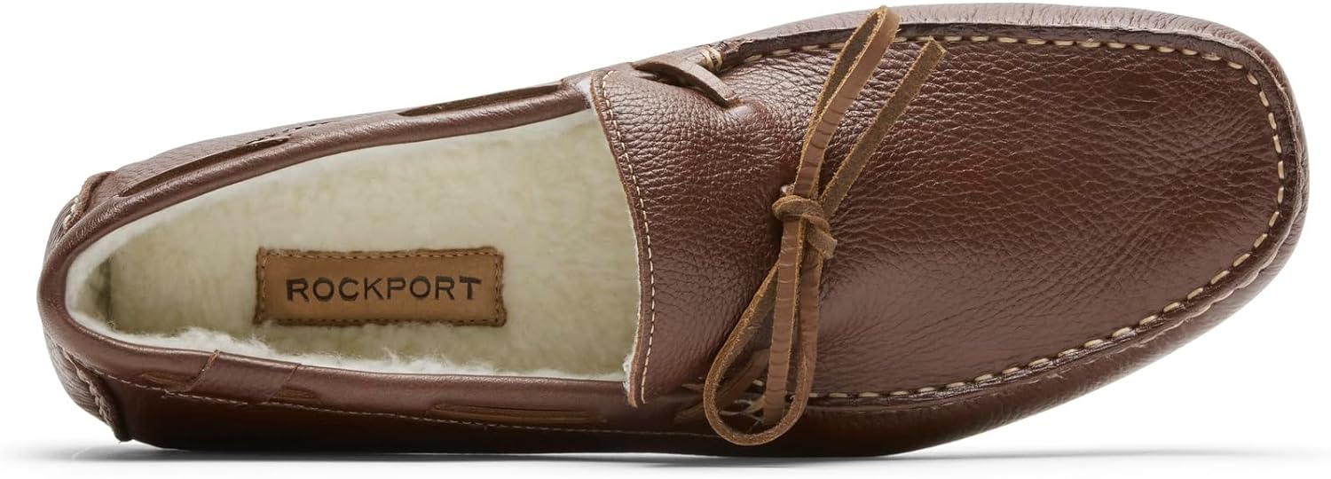 Rockport Men's Rhyder Tie Slipper Moccasin