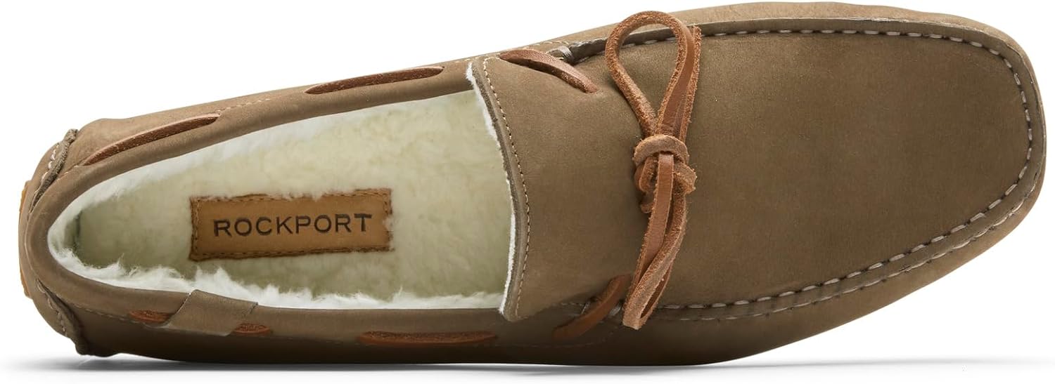 Rockport Men's Rhyder Tie Slipper Moccasin