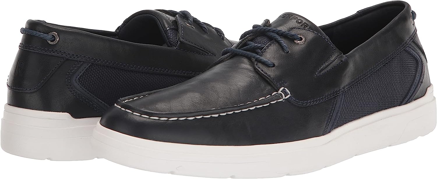 Rockport Mens Total Motion Lite Boat Shoes