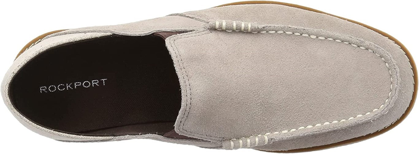 Rockport Mens Tucker Venetian Suede Loafers