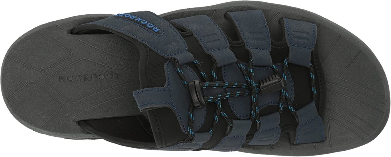 Rockport Mens Byron Bungee Slide Sandals