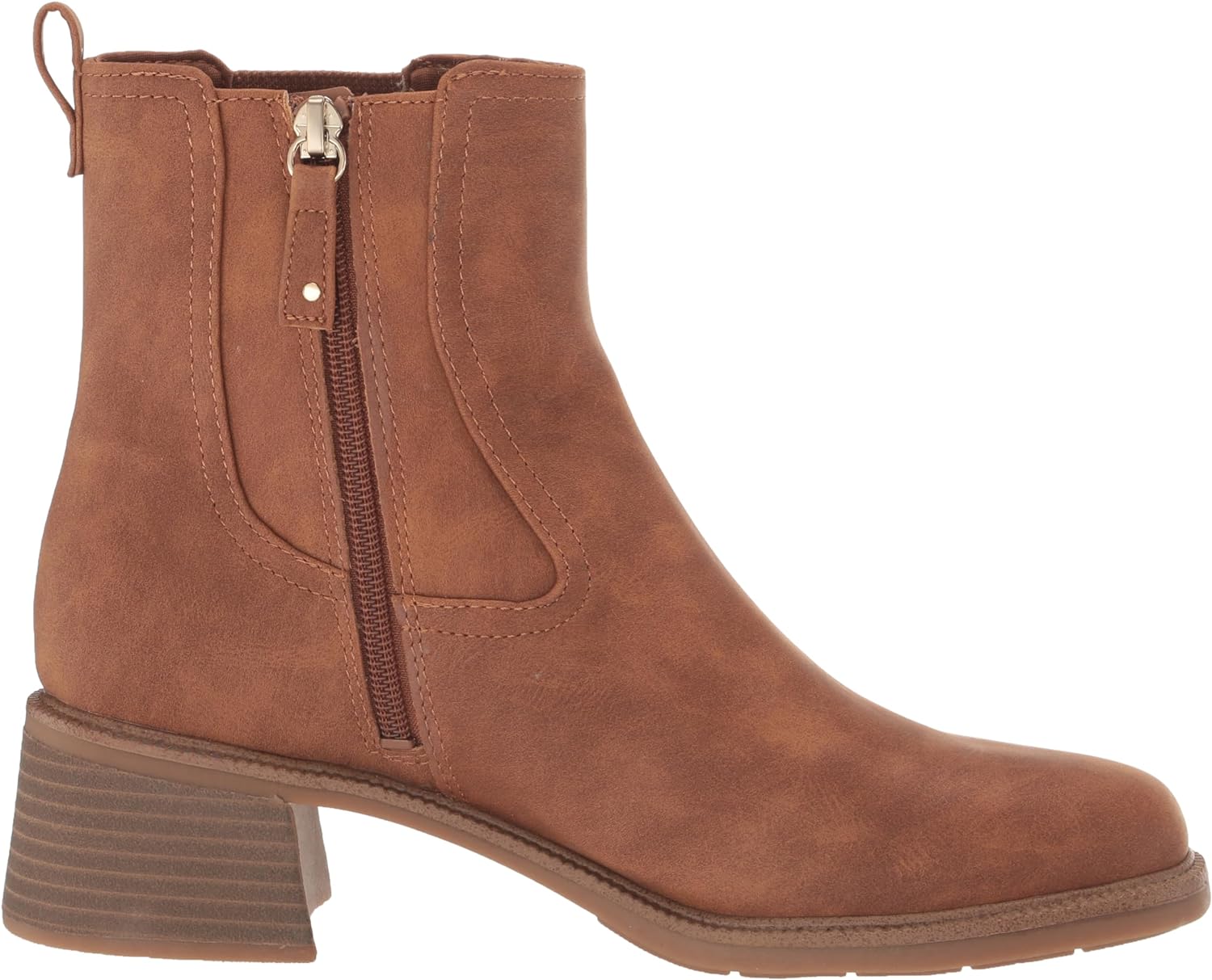 Dr. Scholl's Womens Redux Mid Calf Block Heel Boot