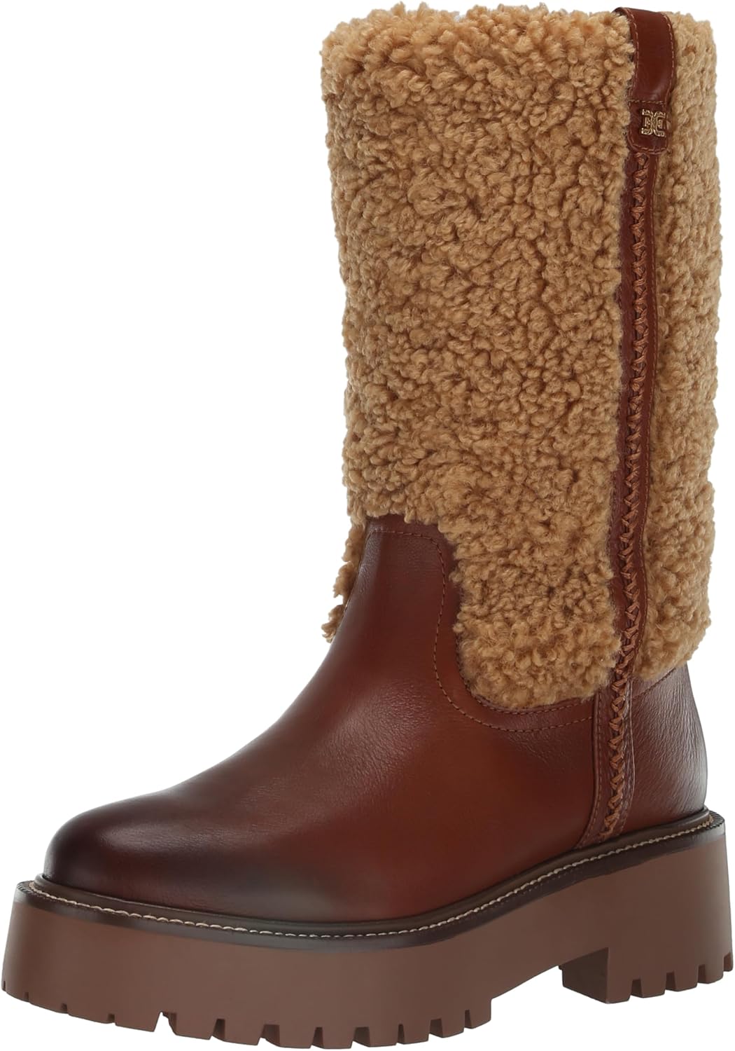 Sam Edelman Women's Elfie Shearling Platform Boot