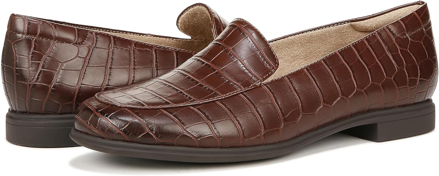 Dark Brown Croc Pattern