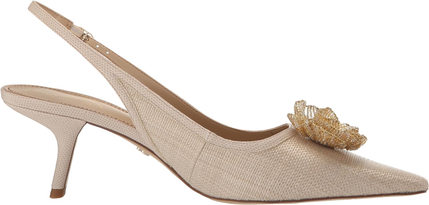 Sam Edelman Women's Bianka Flora Slingback Pump