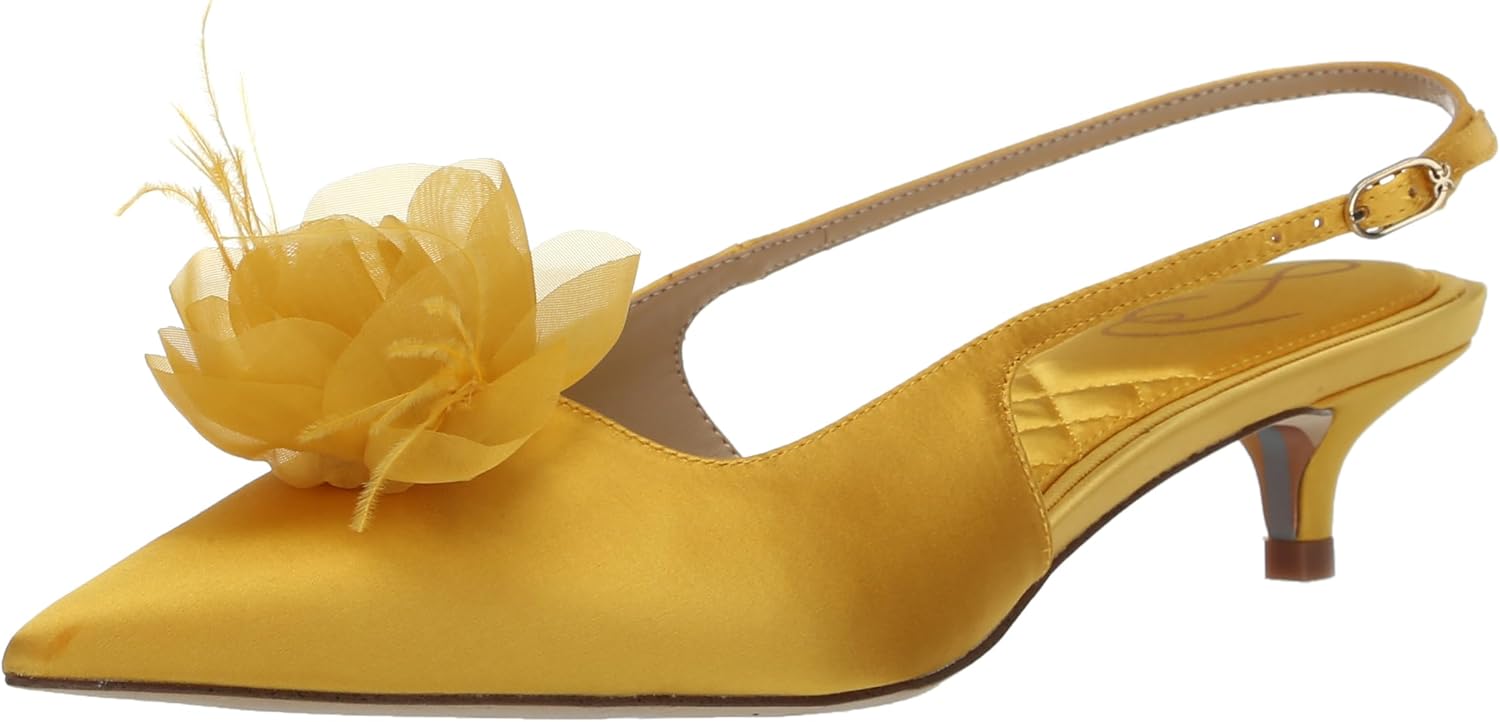 Sam Edelman Women's Faye Slingback Kitten Heel