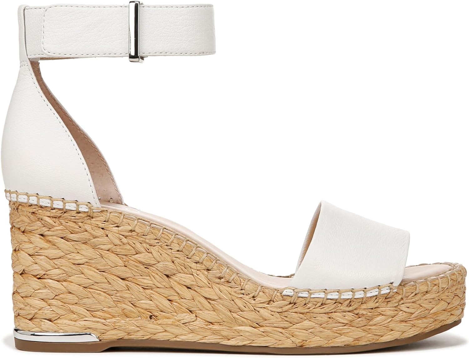 Franco Sarto Womens Clemens Raffia Espadrille Wedge Sandals