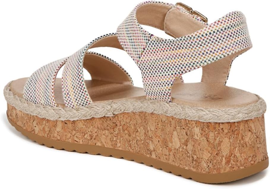 Dr. Scholl's Womens Ellie Espadrille Wedge Sandal