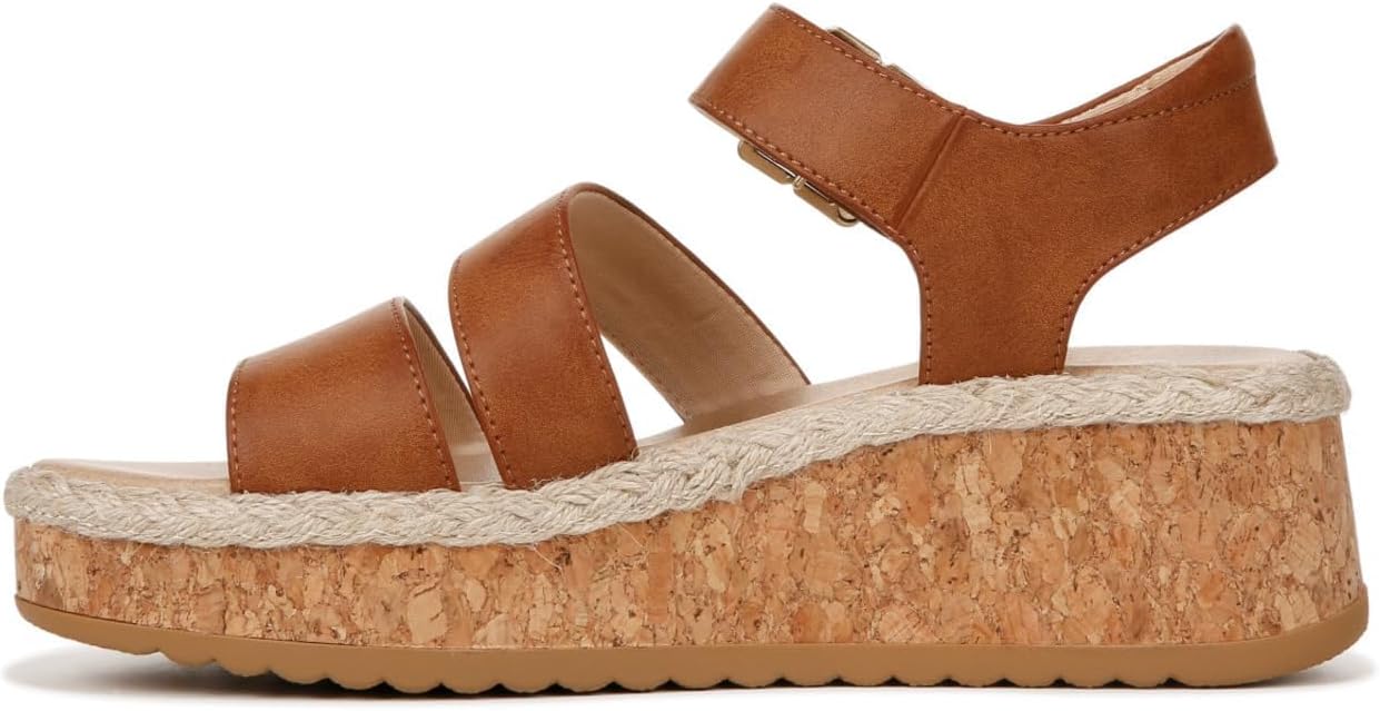 Dr. Scholl's Womens Ellie Espadrille Wedge Sandal