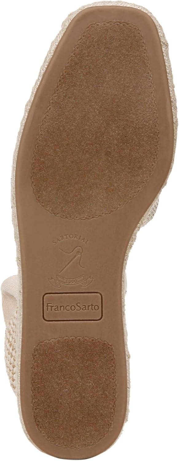 Franco Sarto Women's Britney Ankle Wrap Espadrille Sandal