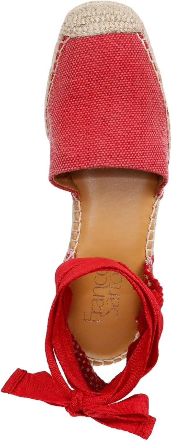 Franco Sarto Women's Britney Ankle Wrap Espadrille Sandal