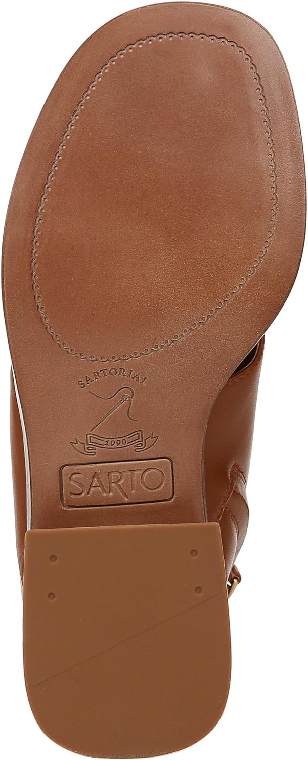 Franco Sarto Womens Skye Zip Open Toe Cutaway Sandal