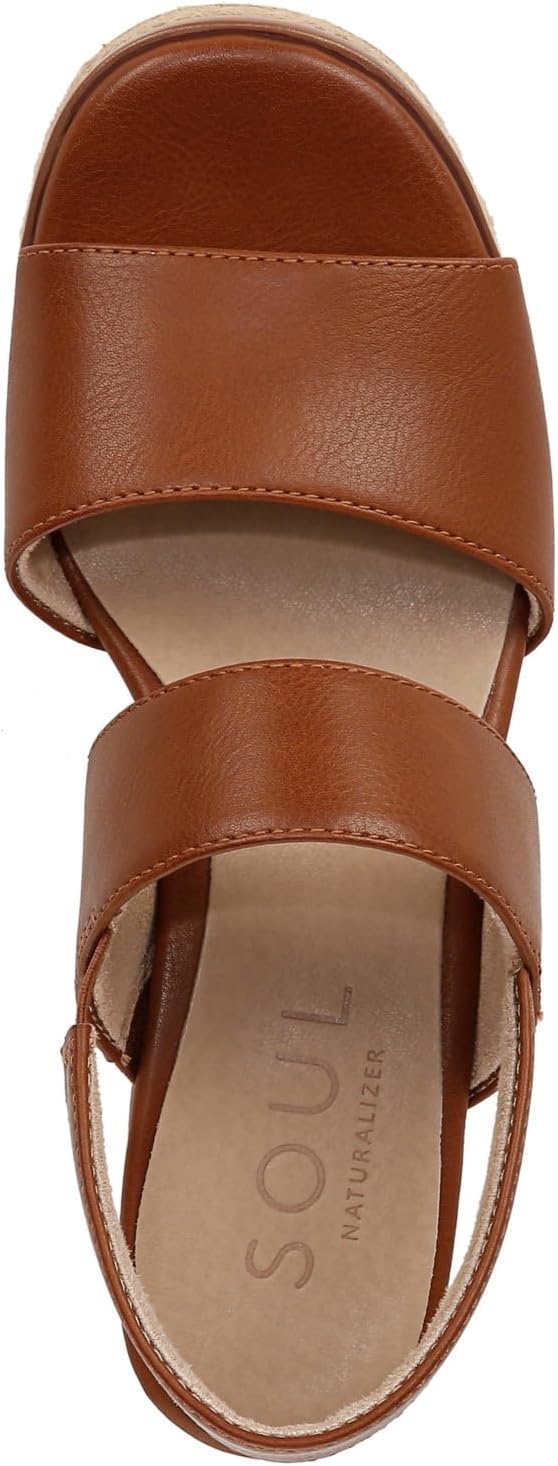 Soul by Naturalizer Womens Holly Platform Slingback Sandals