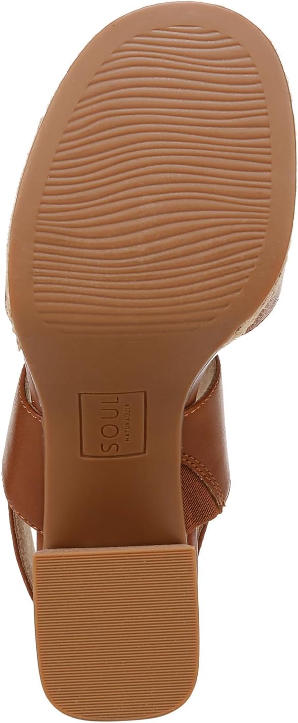 Soul by Naturalizer Womens Holly Platform Slingback Sandals