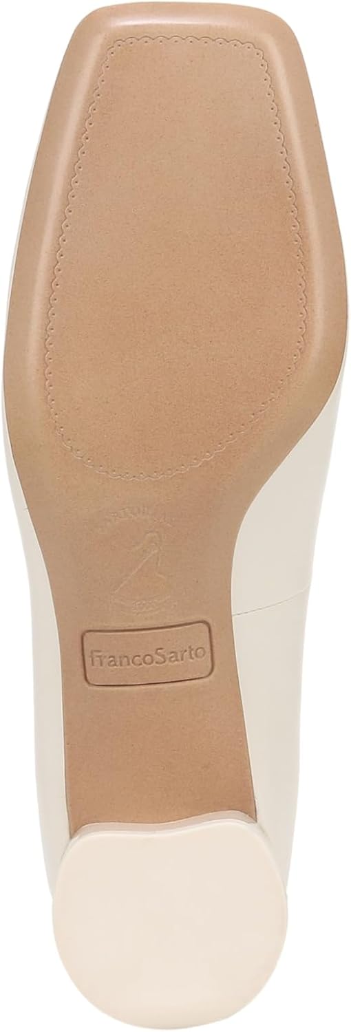 Franco Sarto Womens Natalia Square Toe Heel Pumps